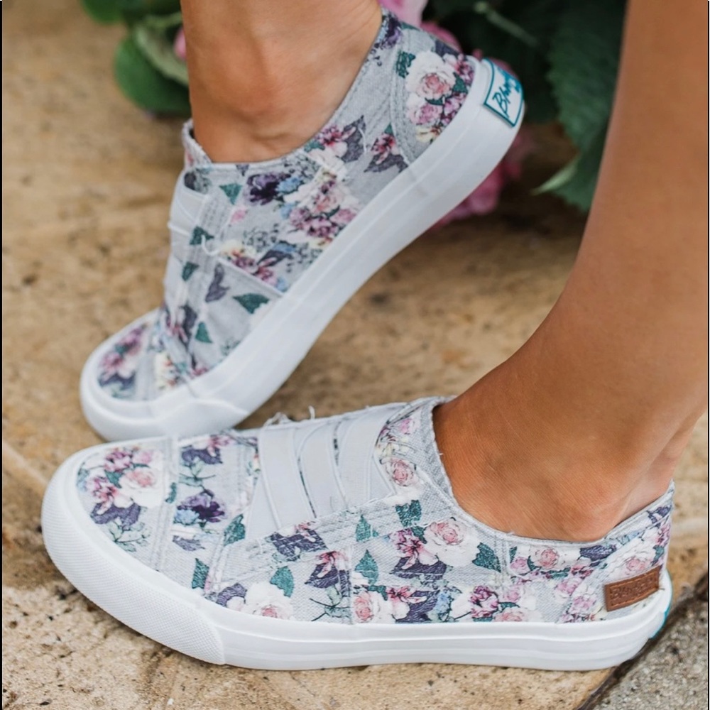 Blowfish Marley Sneakers - Grey Bella Print (7.5) - Picture 2 of 7